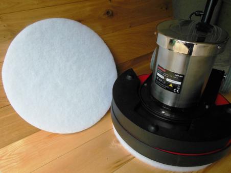 Pad für Einscheiben-Bodenmaschinen Superpad weiß 25 mm